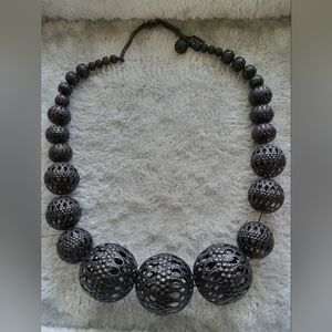 Love by satellite necklace